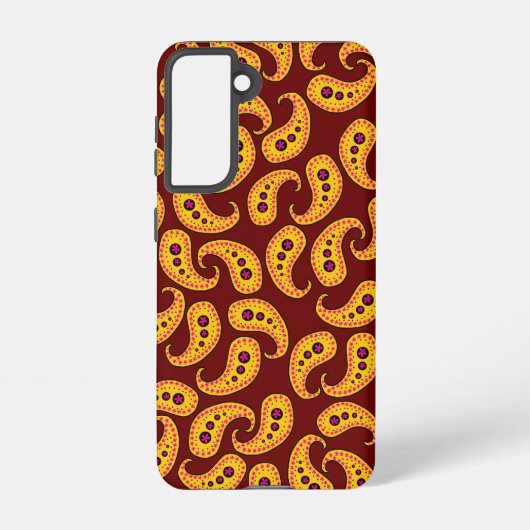 Coque Samsung Galaxy Paisleys (Verso)