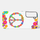 Coque Samsung Galaxy Paix de l'énergie des fleurs (Verso Horizontal)