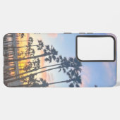 Coque Samsung Galaxy Palmiers à Oceanside California Pier (Verso Horizontal)