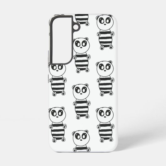 Coque Samsung Galaxy Panda Kids (Verso)