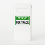 Coque Samsung Galaxy S10 Panneau commercial Stop Fur vert<br><div class="desc">Arrêtez Le Commerce De Fourrures. Chaque porteur de fourrure a du sang sur les mains. Dites non à la fourrure ! La fourrure est un meurtre. Conception anti-fourrure avec slogan contre Fur Trader. Défendez les droits des animaux et la protection des animaux.</div>