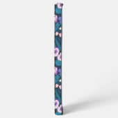 Coque Samsung Galaxy Pansies, oiseaux et papillons (Côté gauche)