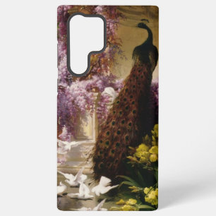 Coque Samsung Galaxy Paon vintage