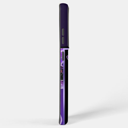 Coque Samsung Galaxy Papillon pourpre 31 (Côté droit)