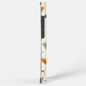 Coque Samsung Galaxy Papillons d'art populaire avec Turquoise et Terrac (Côté droit)