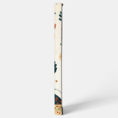 Coque Samsung Galaxy Papillons d'art populaire avec Turquoise et Terrac (Côté gauche)