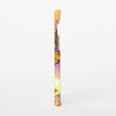 Coque Samsung Galaxy Papillons Monarque sur Arrière - plan pourpre (Côté gauche)