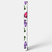 Coque Samsung Galaxy Papillons volants colorés (Côté gauche)