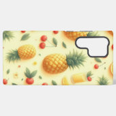 Coque Samsung Galaxy Parade des Ananas (Verso Horizontal)