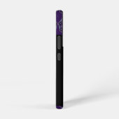 Coque Samsung Galaxy Parapluie violet & coeurs .7 (Côté droit)