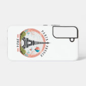 Coque Samsung Galaxy Paris France 2024 Samsung Coques, Tour Eiffel (Verso Horizontal)