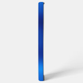 Coque Samsung Galaxy Parties scintillant Argent Royal Blue Girl Signatu (Côté gauche)