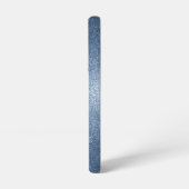 Coque Samsung Galaxy Parties scintillant bleue Unicorn (Côté gauche)