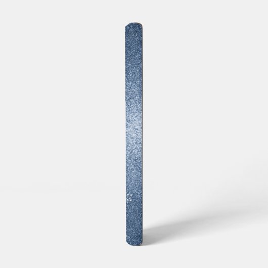 Coque Samsung Galaxy Parties scintillant bleue Unicorn (Côté gauche)