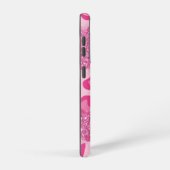Coque Samsung Galaxy Parties scintillant de framboise Glam Rose or Mono (Côté droit)