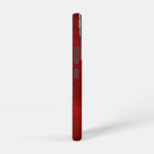 Coque Samsung Galaxy Parties scintillant en argent Crimson sur Monogram (Côté droit)