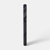 Coque Samsung Galaxy Parties scintillant noire moderne géométrique (Côté gauche)