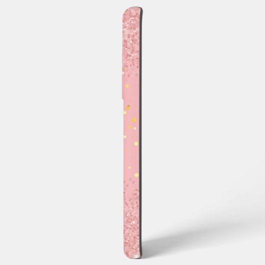 Coque Samsung Galaxy Parties scintillant rustique contemporaine rose Sa (Côté gauche)