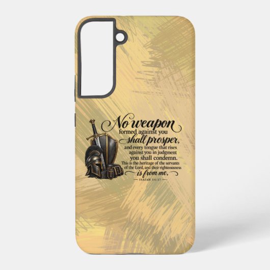 Coque Samsung Galaxy Pas d'arme (Verso)