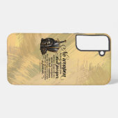 Coque Samsung Galaxy Pas d'arme (Verso Horizontal)