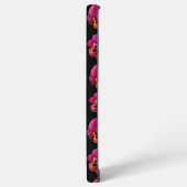 Coque Samsung Galaxy Passion Pensée rose, (Côté gauche)
