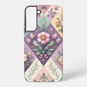 Coque Samsung Galaxy Pastel coloré Jacquard Pâques/Printemps
