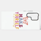 Coque Samsung Galaxy Pastel "Faites de vous une priorité" Graphique de (Verso Horizontal)