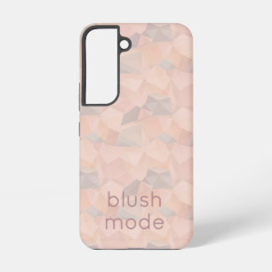 Coque Samsung Galaxy Pastel Géométrique Pop Blush Personnalisé