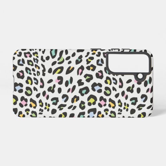 Coque Samsung Galaxy Pastel Leopard Spot Motif (Verso Horizontal)