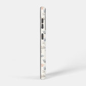 Coque Samsung Galaxy Pastel Poppy Floral Garden Motif (Côté droit)