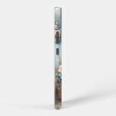 Coque Samsung Galaxy Pastel Raccoon Letter Garden (Côté droit)