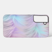 Coque Samsung Galaxy Pastel Rainbow Fur (Verso Horizontal)