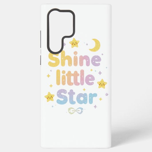 Coque Samsung Galaxy Pastel "Shine Little Star" Celestial (Verso)