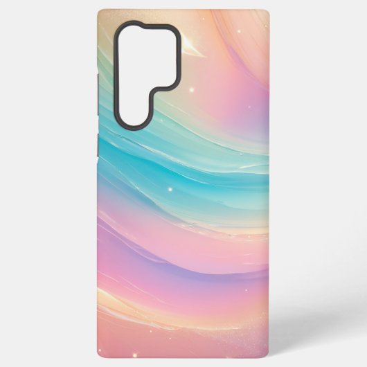 Coque Samsung Galaxy Pastel Wave - Dreamy Gradient Phone Case (Verso)