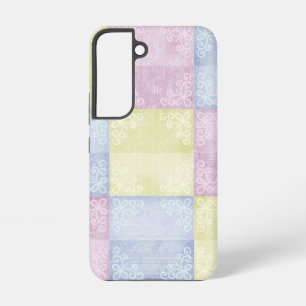 Coque Samsung Galaxy Patchwork Pastels Colorés