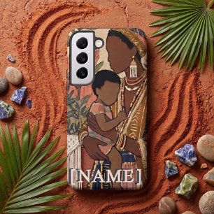 Coque Samsung Galaxy Patrimoine Terrien   Mudcloth Mère & Enfant
