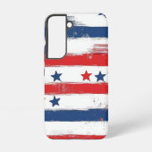 Coque Samsung Galaxy Patriotic American Flag Print (Verso)