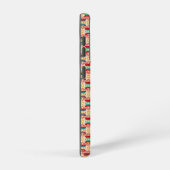 Coque Samsung Galaxy Pattern mexicain à Beige and Red (Côté droit)