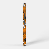 Coque Samsung Galaxy Pavot orange sur blanc (Côté droit)