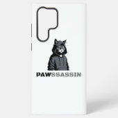 Coque Samsung Galaxy PAWSSASSIN Cat Samsung Case (Verso)