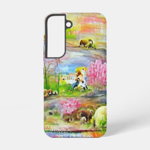 Coque Samsung Galaxy Paysage à l'aquarelle