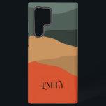 Coque Samsung Galaxy Paysage abstrait coloré<br><div class="desc">Moderne abstrait et coloré arrière - plan de design paysager.</div>