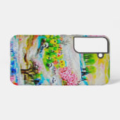 Coque Samsung Galaxy Paysage d'aquarelle 2 (Verso Horizontal)