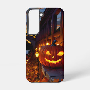 Coque Samsung Galaxy Paysage d'Halloween quatre