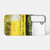 Coque Samsung Galaxy Paysage jaune (Verso Horizontal)
