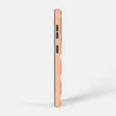 Coque Samsung Galaxy Peach Polkadot (Côté droit)