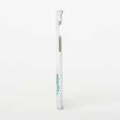 Coque Samsung Galaxy Peacock turquoise Personnalisé (Côté gauche)