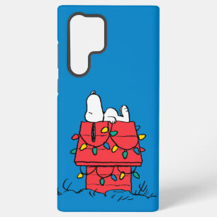 Coque Samsung Galaxy Peanuts La niche de Snoopy avec lumières