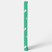 Coque Samsung Galaxy Peanuts Peppermint Dreams Snowflake Motif (Côté gauche)