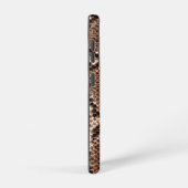 Coque Samsung Galaxy Peau de serpent à crotale diamant (Côté droit)